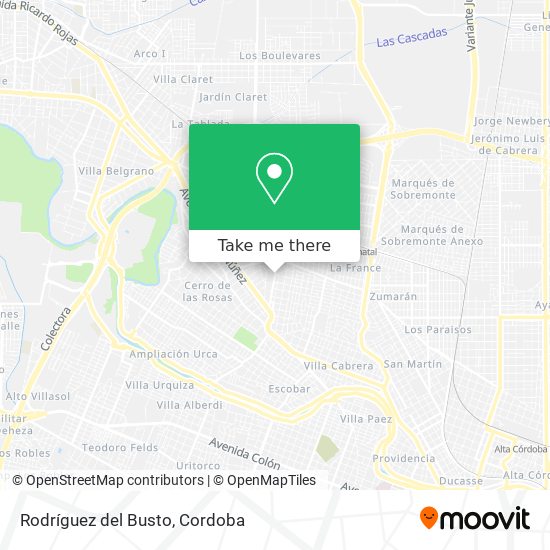 Rodríguez del Busto map