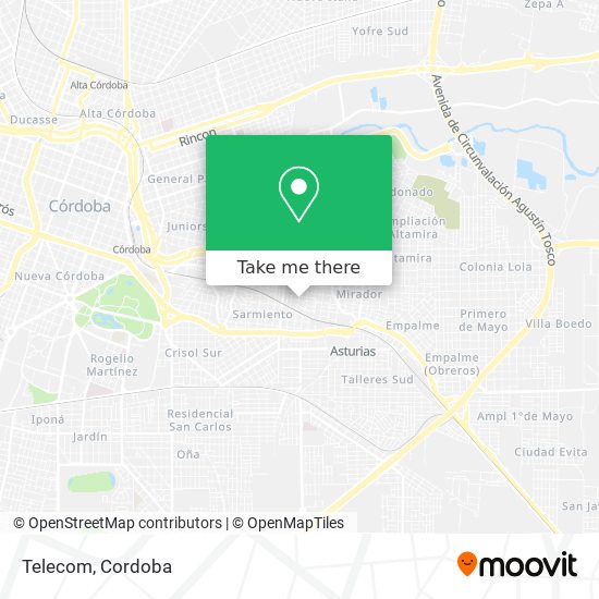 Telecom map