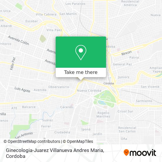 Mapa de Ginecologia-Juarez Villanueva Andres Maria