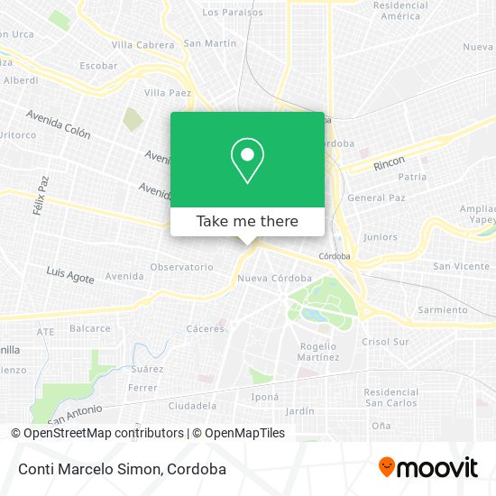 Mapa de Conti Marcelo Simon