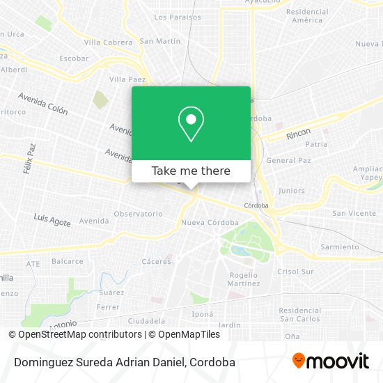 Dominguez Sureda Adrian Daniel map