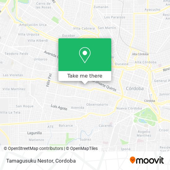 Mapa de Tamagusuku Nestor
