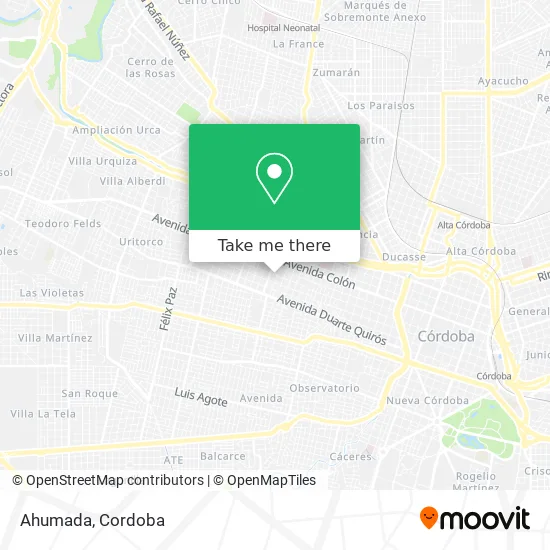 Ahumada map