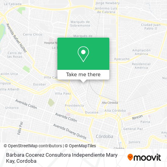Bárbara Cocerez Consultora Independiente Mary Kay map