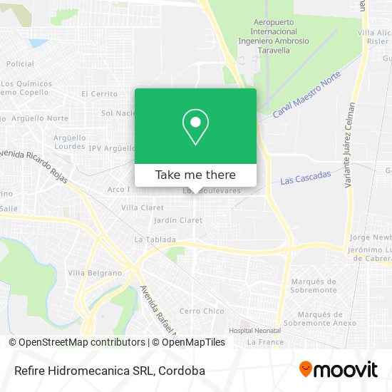 Refire Hidromecanica SRL map