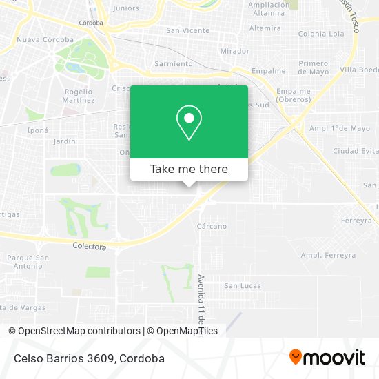 Mapa de Celso Barrios 3609