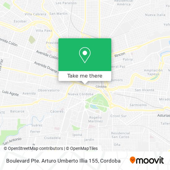 Boulevard Pte. Arturo Umberto Illia 155 map