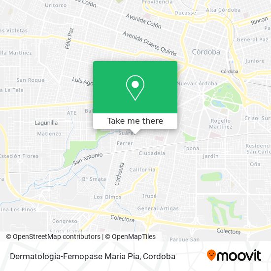 Mapa de Dermatologia-Femopase Maria Pia