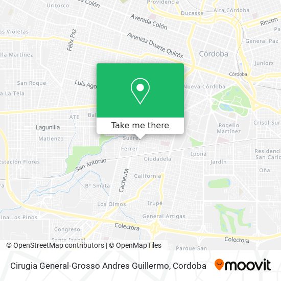 Mapa de Cirugia General-Grosso Andres Guillermo