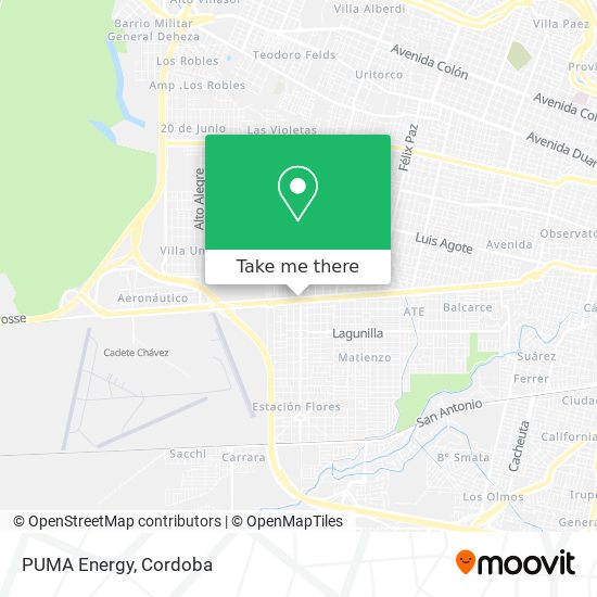 PUMA Energy map