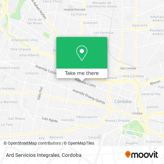 Ard Servicios Integrales map