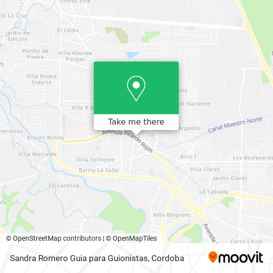 Sandra Romero Guia para Guionistas map