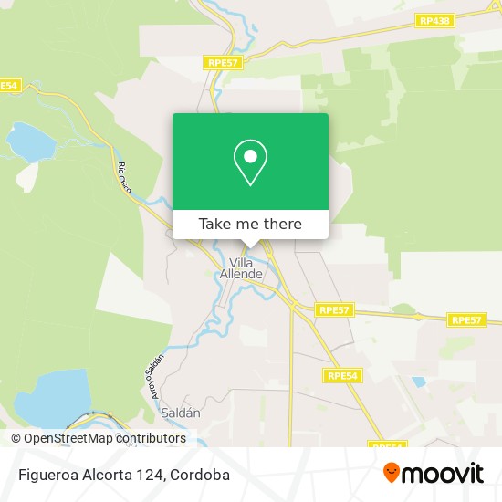 Mapa de Figueroa Alcorta 124