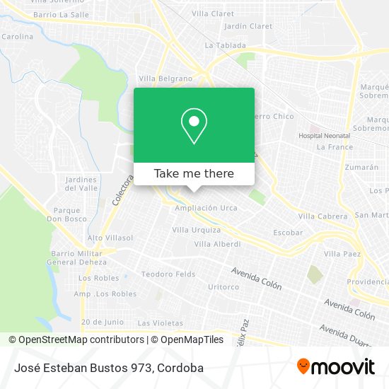 Mapa de José Esteban Bustos 973