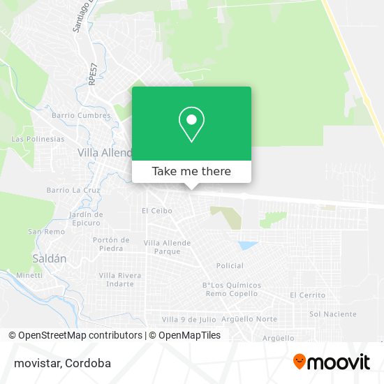 movistar map