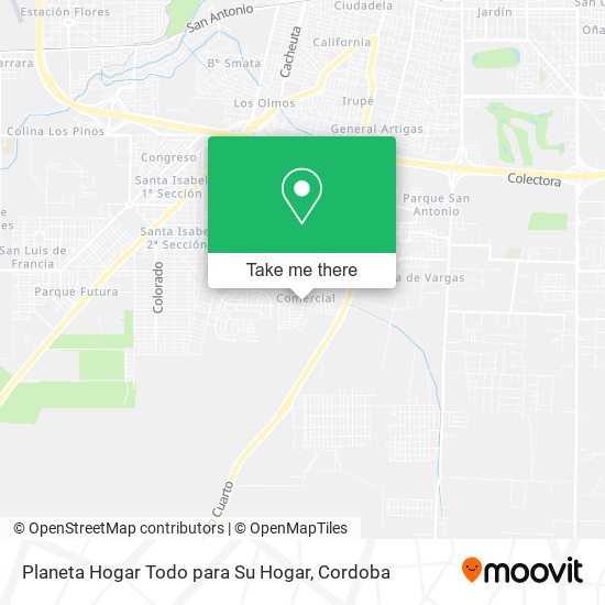 Planeta Hogar Todo para Su Hogar map