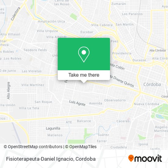 Fisioterapeuta-Daniel Ignacio map