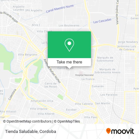 Tienda Saludable map