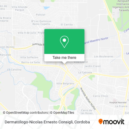 Mapa de Dermatólogo-Nicolas Ernesto Consigli