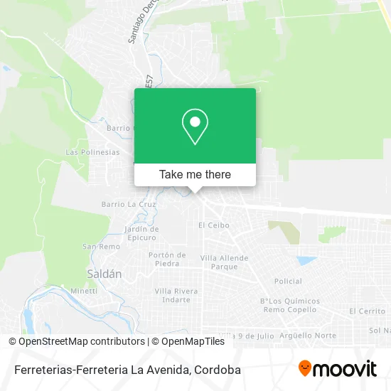 Mapa de Ferreterias-Ferreteria La Avenida