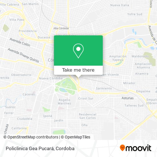 Policlinica Gea Pucará map