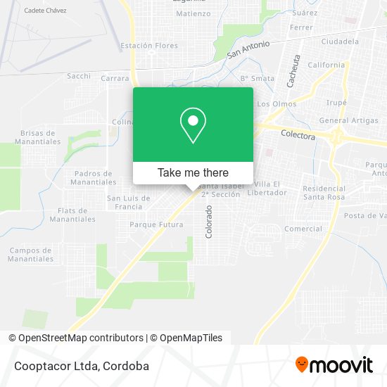 Cooptacor Ltda map