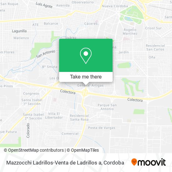 Mazzocchi Ladrillos-Venta de Ladrillos a map