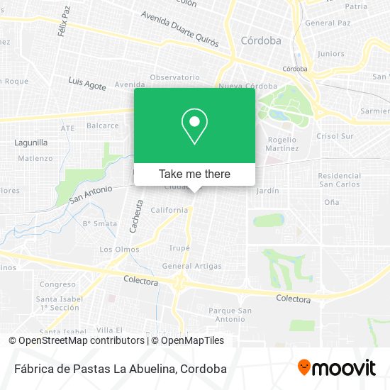 Fábrica de Pastas La Abuelina map