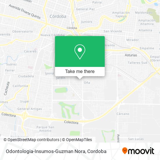 Odontologia-Insumos-Guzman Nora map