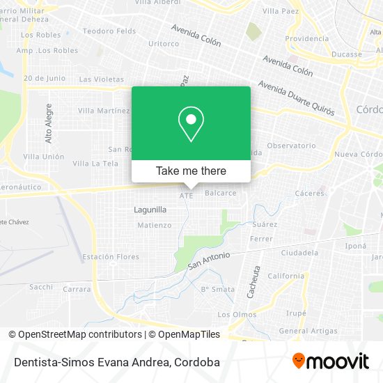 Mapa de Dentista-Simos Evana Andrea