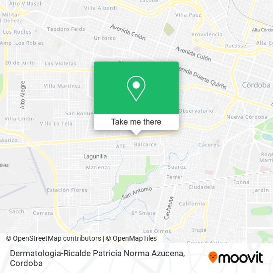 Dermatologia-Ricalde Patricia Norma Azucena map