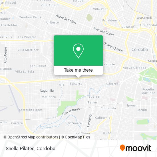 Snella Pilates map