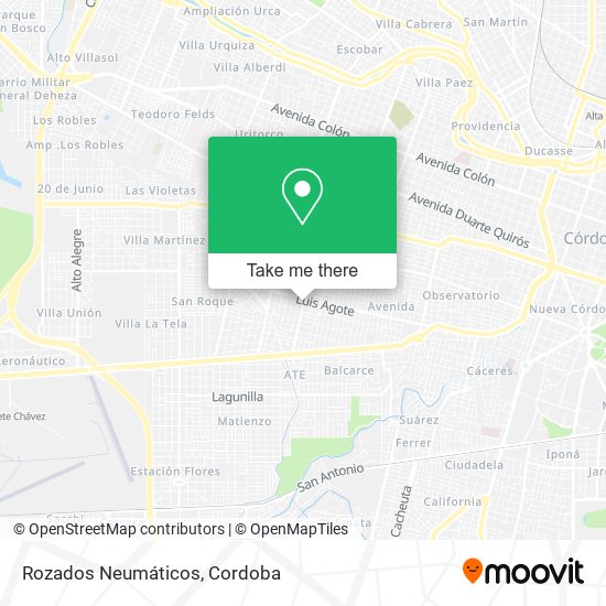 Rozados Neumáticos map
