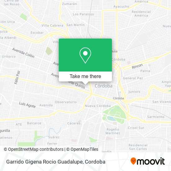 Garrido Gigena Rocio Guadalupe map