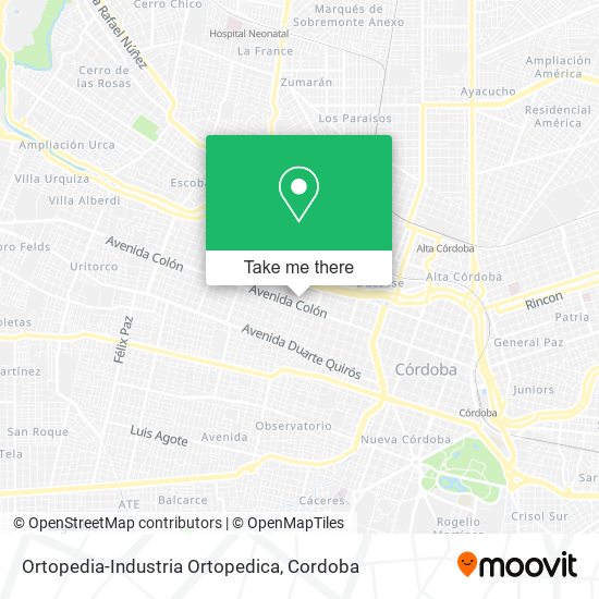 Ortopedia-Industria Ortopedica map