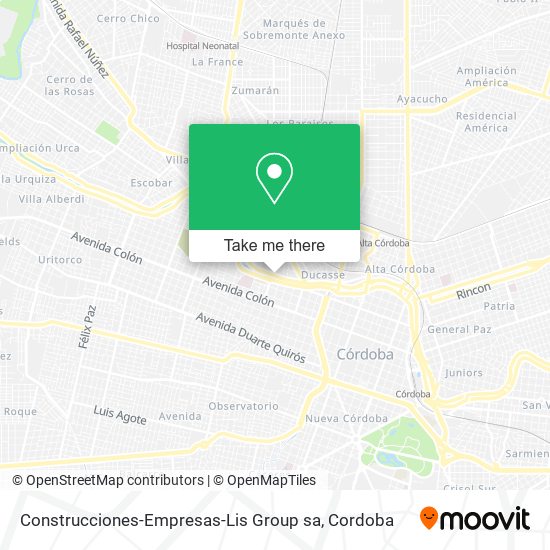 Construcciones-Empresas-Lis Group sa map