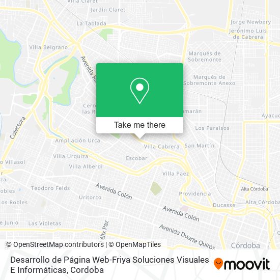 Mapa de Desarrollo de Página Web-Friya Soluciones Visuales E Informáticas