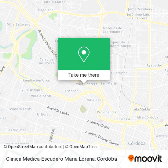 Mapa de Clinica Medica-Escudero Maria Lorena