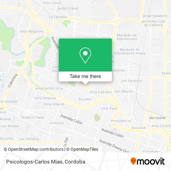 Psicologos-Carlos Mias map