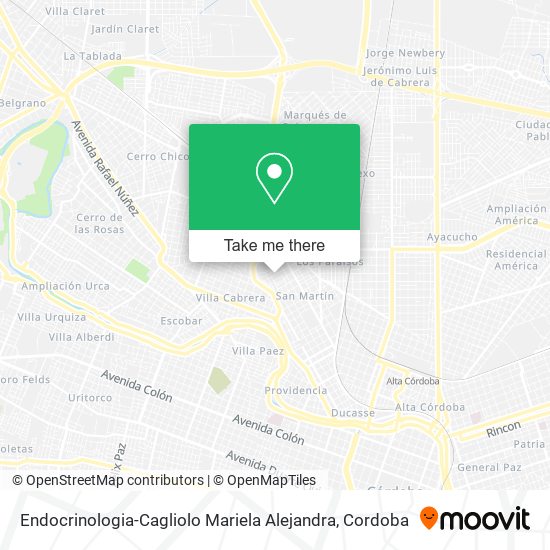 Endocrinologia-Cagliolo Mariela Alejandra map