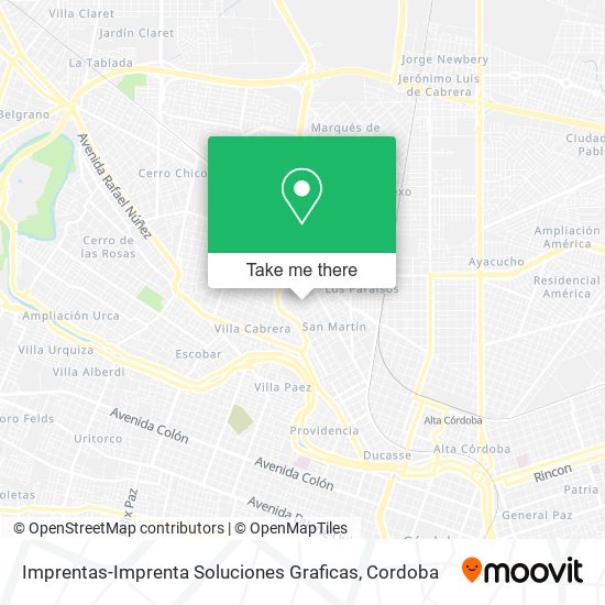 Imprentas-Imprenta Soluciones Graficas map
