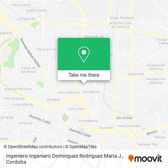Ingeniero-Ingeniero Dominguez Rodriguez Maria J. map