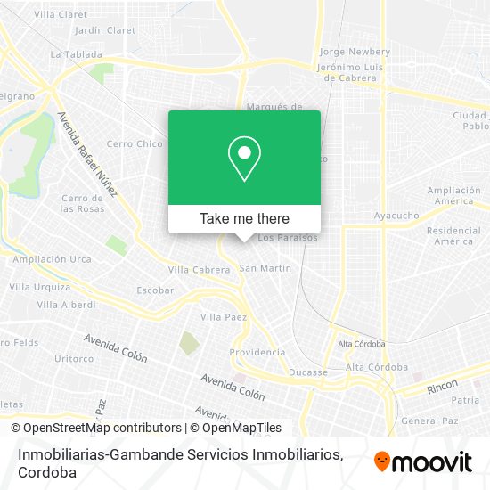 Inmobiliarias-Gambande Servicios Inmobiliarios map