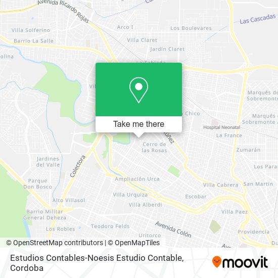 Estudios Contables-Noesis Estudio Contable map