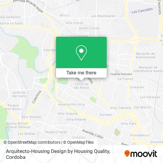 Mapa de Arquitecto-Housing Design by Housing Quality