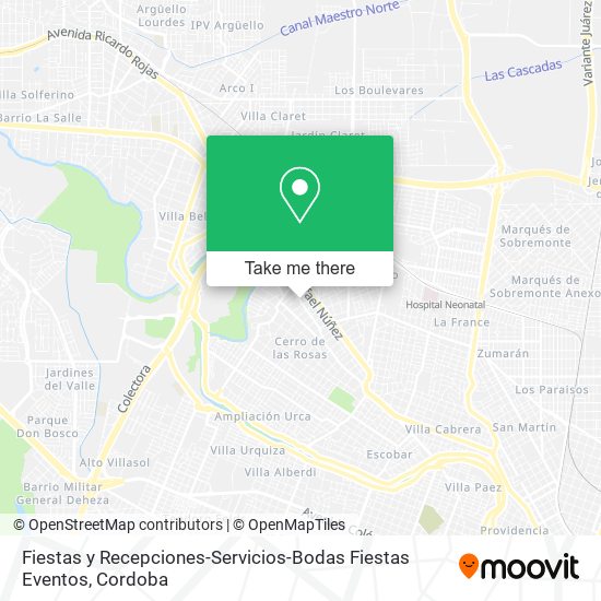 Fiestas y Recepciones-Servicios-Bodas Fiestas Eventos map