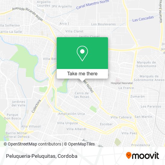 Peluqueria-Peluquitas map