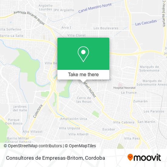 Consultores de Empresas-Britom map