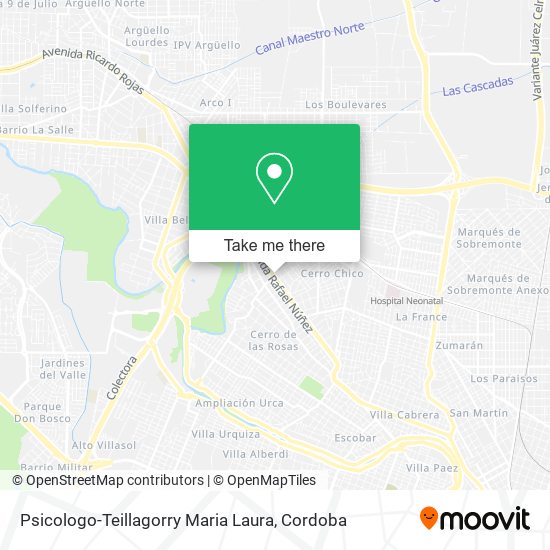 Psicologo-Teillagorry Maria Laura map