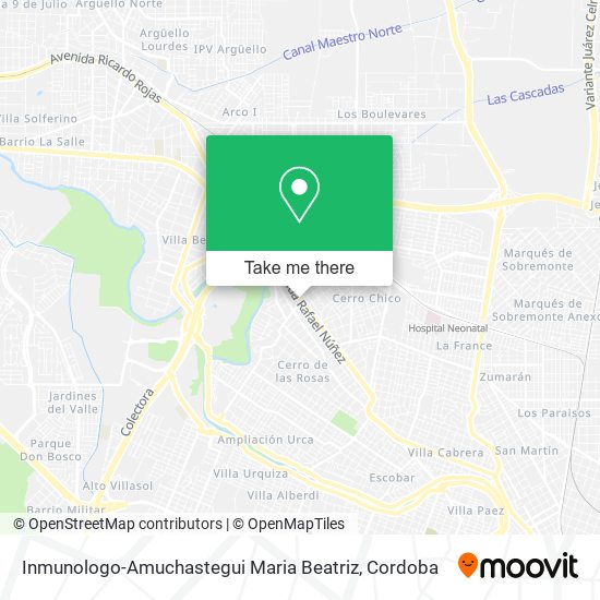 Inmunologo-Amuchastegui Maria Beatriz map